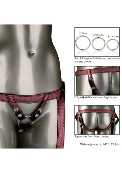 Bestel: The Regal Duchess by CalExotics Her Royal Harness - bij Happytoys: de erotische sex webshop | liever Happy dan Easy ⭐⭐⭐⭐⭐