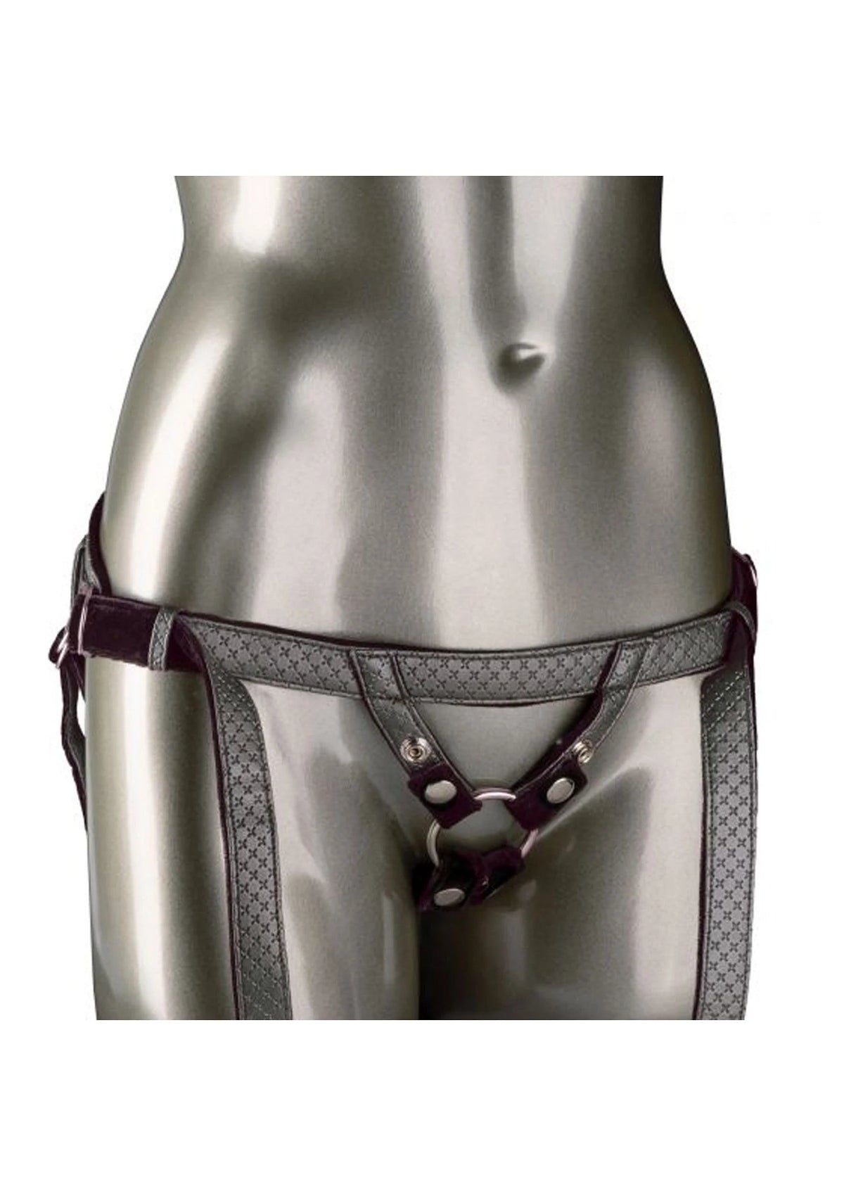 Bestel: The Regal Duchess by CalExotics Her Royal Harness - bij Happytoys: de erotische sex webshop | liever Happy dan Easy ⭐⭐⭐⭐⭐ - Silver - 12860 - SILVER