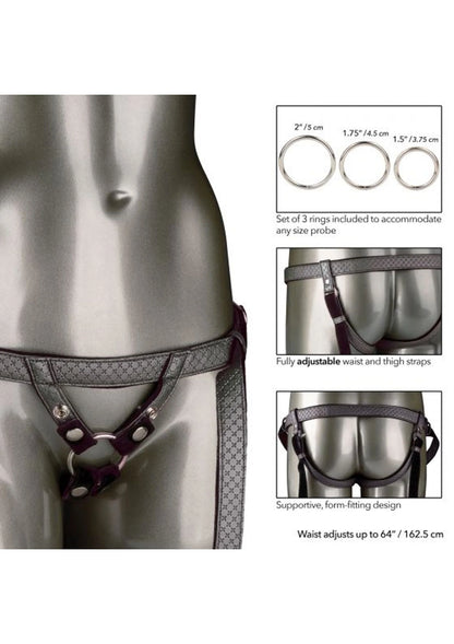 Bestel: The Regal Duchess by CalExotics Her Royal Harness - bij Happytoys: de erotische sex webshop | liever Happy dan Easy ⭐⭐⭐⭐⭐