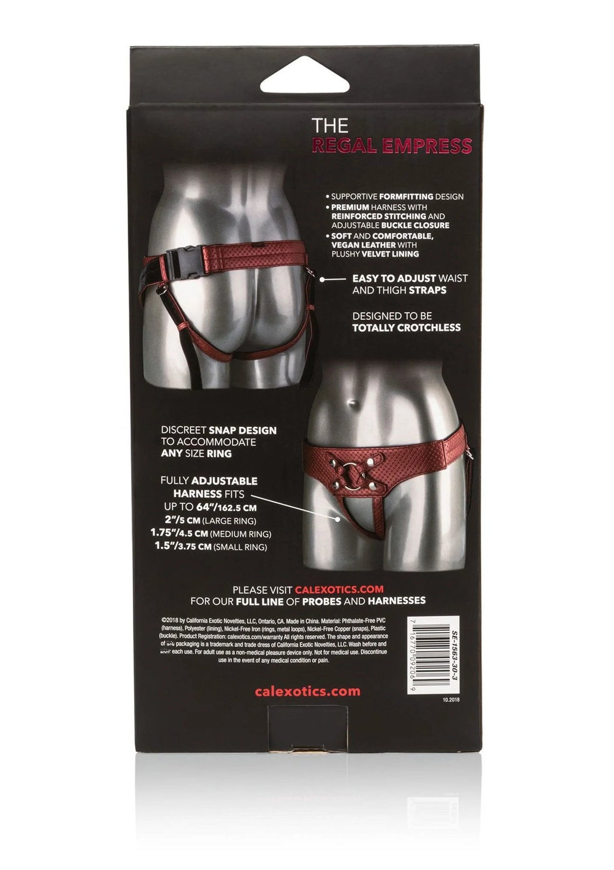 Bestel: The Regal Empress by CalExotics - bij Happytoys.nl, happytoys.be, Happytoys.ae: erotische sex webshop | liever Happy dan Easy ⭐⭐⭐⭐⭐