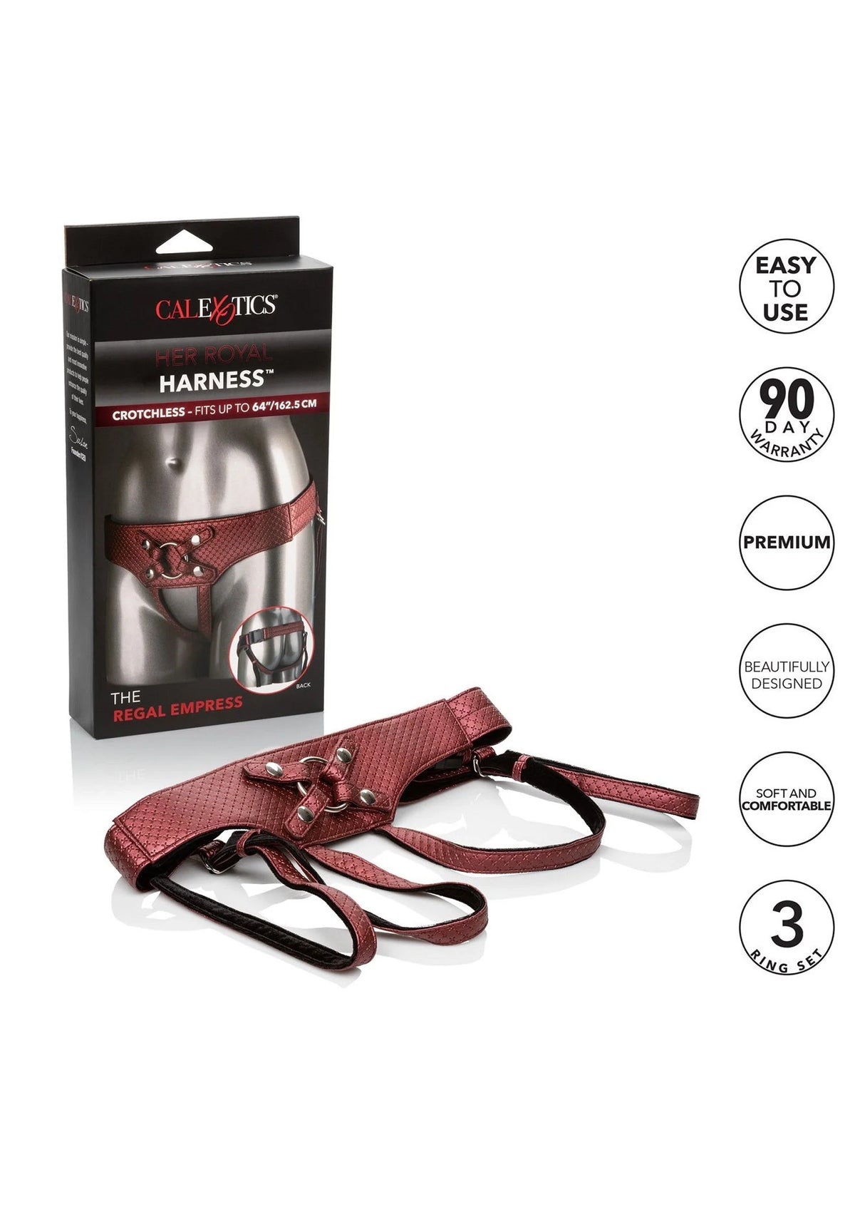 Bestel: The Regal Empress by CalExotics - bij Happytoys.nl, happytoys.be, Happytoys.ae: erotische sex webshop | liever Happy dan Easy ⭐⭐⭐⭐⭐