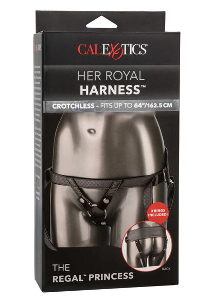Bestel: The Regal Princess BDSM by CalExotics Her Royal Harness - bij Happytoys.nl, happytoys.be, Happytoys.ae: erotische sex webshop | liever Happy dan Easy ⭐⭐⭐⭐⭐