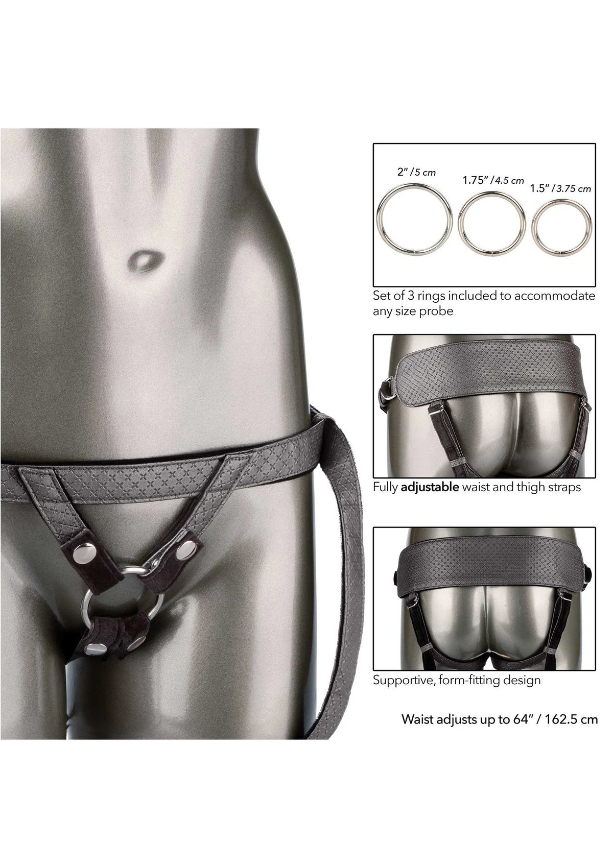 Bestel: The Regal Princess BDSM by CalExotics Her Royal Harness - bij Happytoys.nl, happytoys.be, Happytoys.ae: erotische sex webshop | liever Happy dan Easy ⭐⭐⭐⭐⭐