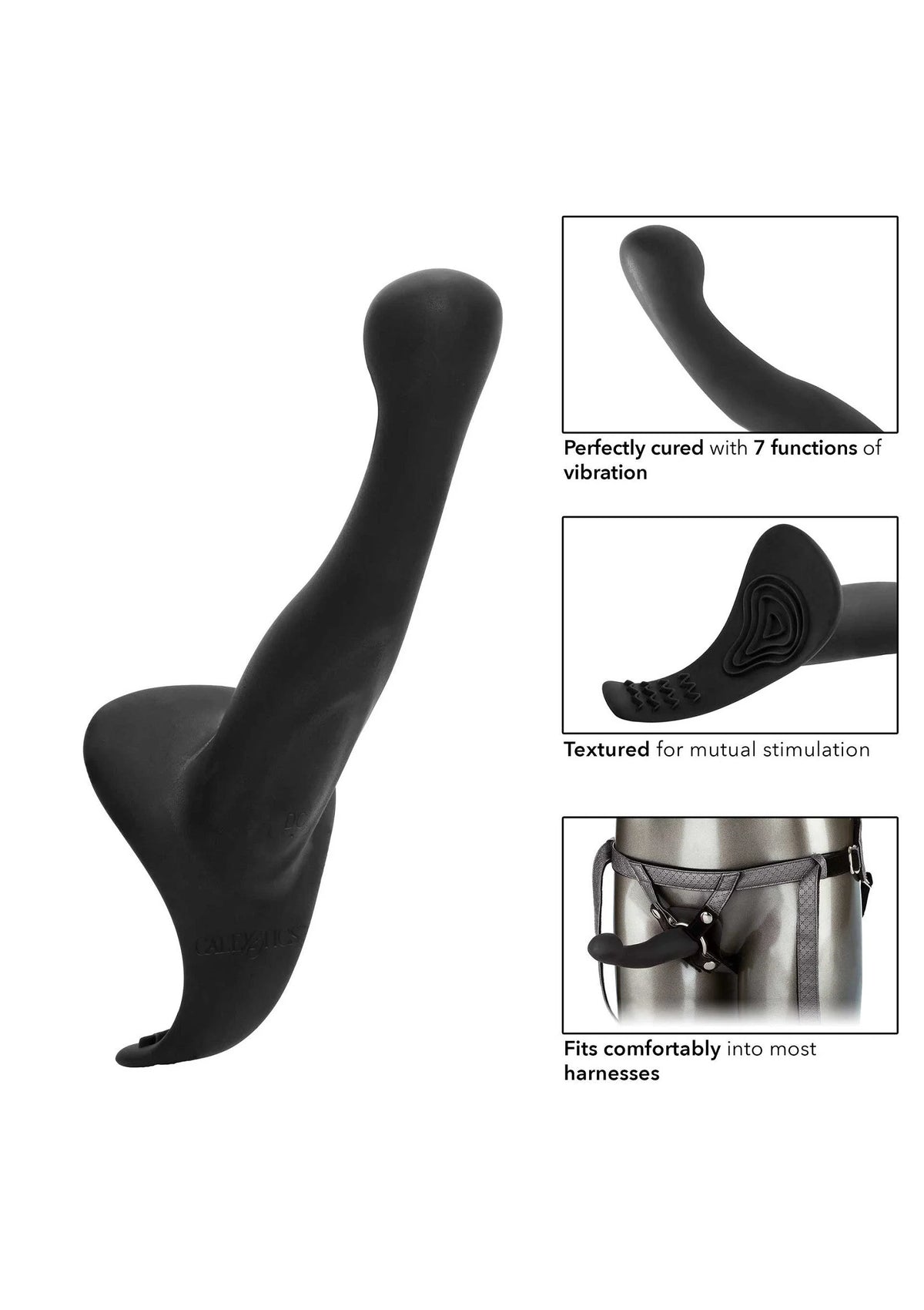 Bestel: Her Royal Harness The Royal Vibrating Pegging Strap On set by CalExotics - bij Happytoys.nl, happytoys.be, Happytoys.ae: erotische sex webshop | liever Happy dan Easy ⭐⭐⭐⭐⭐