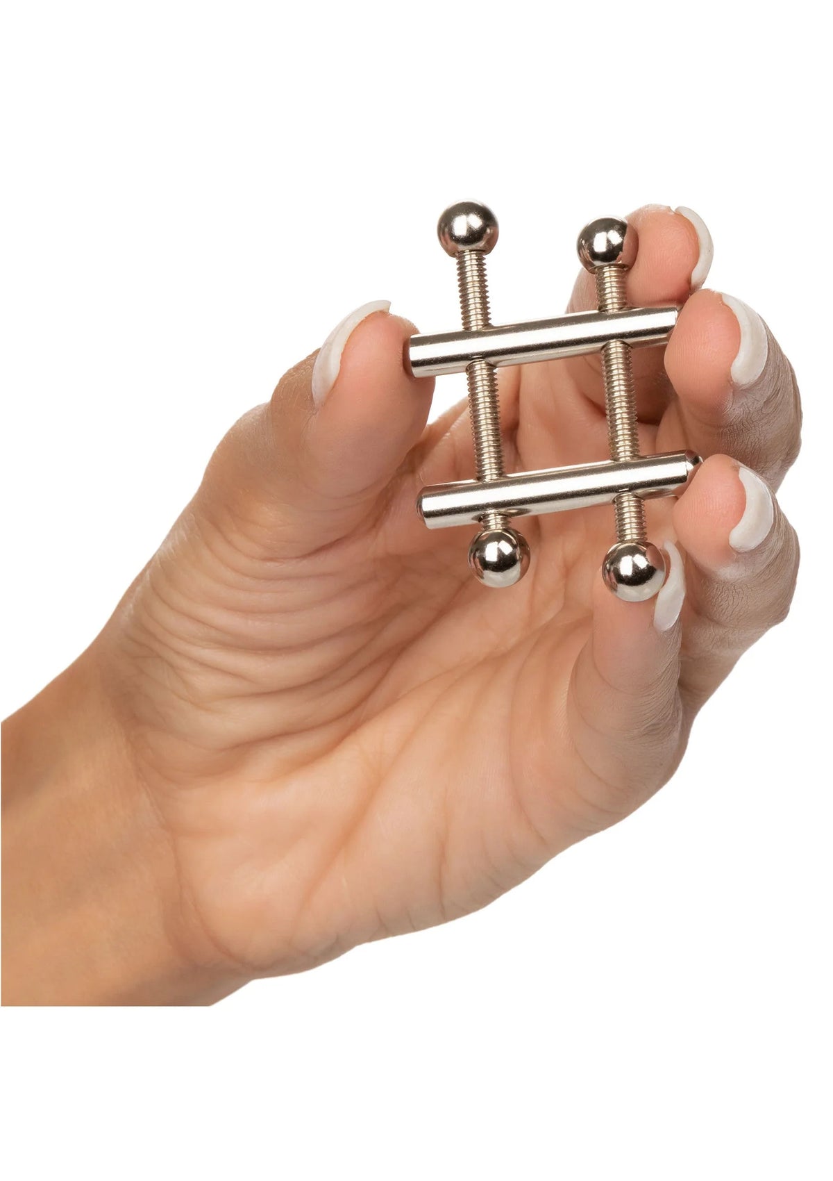 Bestel: Crossbar Nipple Vices by CalExotics - bij Happytoys.nl, happytoys.be, Happytoys.ae: erotische sex webshop | liever Happy dan Easy ⭐⭐⭐⭐⭐