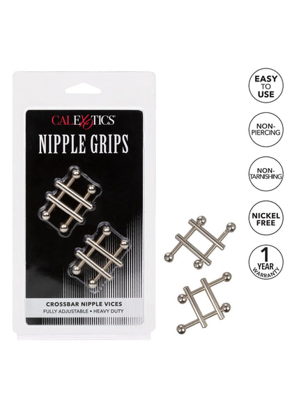 Bestel: Crossbar Nipple Vices by CalExotics - bij Happytoys.nl, happytoys.be, Happytoys.ae: erotische sex webshop | liever Happy dan Easy ⭐⭐⭐⭐⭐