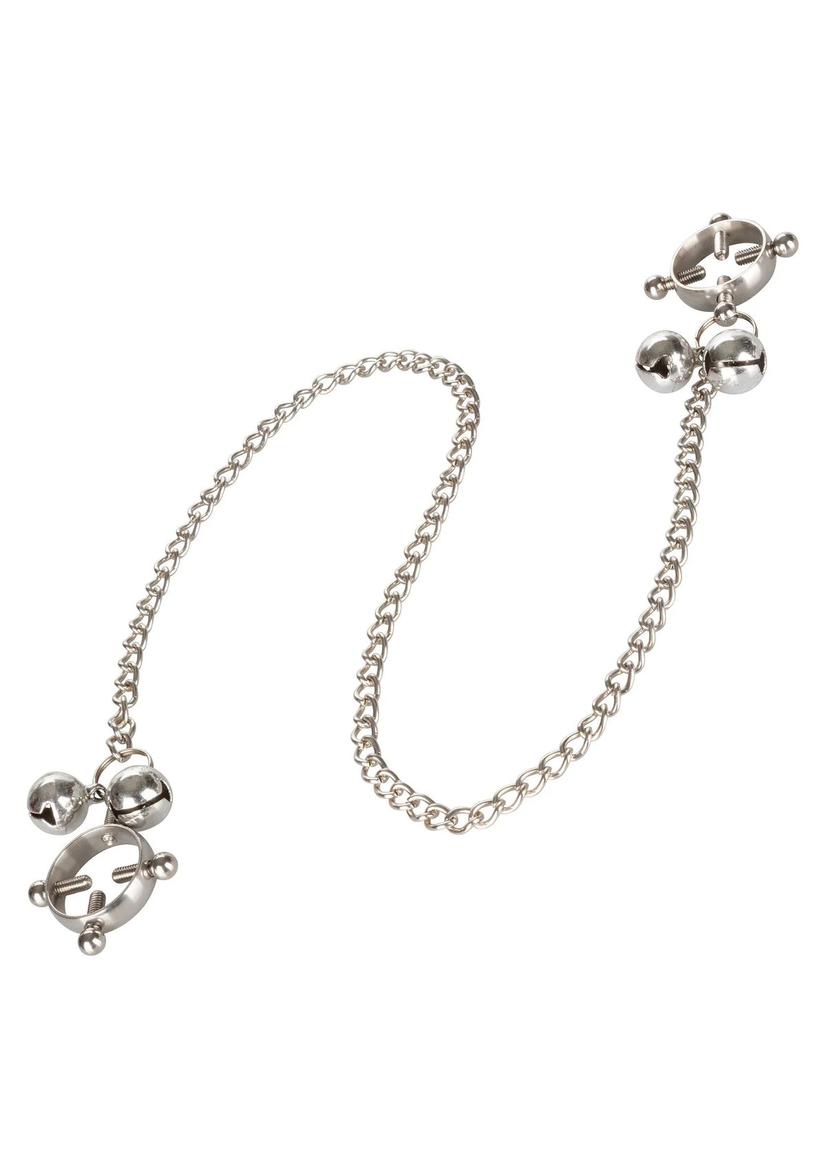 Bestel: 4 Point Nipple Press With Bells by CalExotics - bij Happytoys.nl, happytoys.be, Happytoys.ae: erotische sex webshop | liever Happy dan Easy ⭐⭐⭐⭐⭐