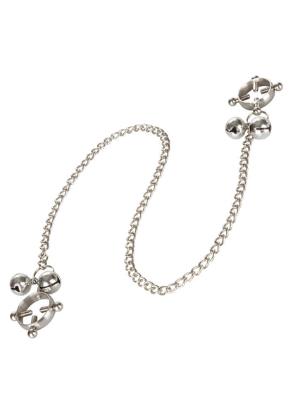 Bestel: 4 Point Nipple Press With Bells by CalExotics - bij Happytoys.nl, happytoys.be, Happytoys.ae: erotische sex webshop | liever Happy dan Easy ⭐⭐⭐⭐⭐