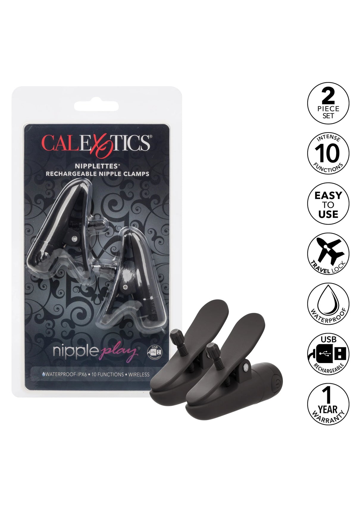 Bestel: Nipplettes by CalExotics - bij Happytoys: de erotische sex webshop | liever Happy dan Easy ⭐⭐⭐⭐⭐