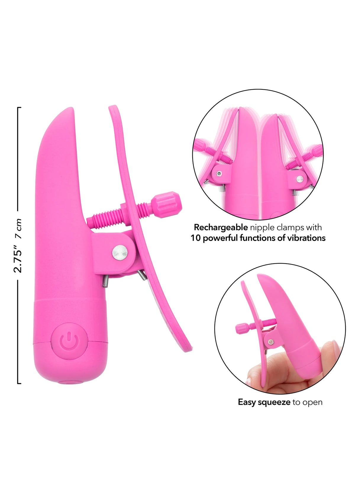 Bestel: Nipplettes by CalExotics - bij Happytoys: de erotische sex webshop | liever Happy dan Easy ⭐⭐⭐⭐⭐