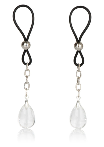 Bestel: Nipple Play Non - Piercing Nipple Jewelry by CalExotics - bij Happytoys: de erotische sex webshop | liever Happy dan Easy ⭐⭐⭐⭐⭐ - Default Title - 12938 - BLACK