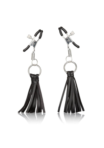 Bestel: Playful Tassels Nipple Clamps - bij Happytoys.nl, happytoys.be, Happytoys.ae: erotische sex webshop | liever Happy dan Easy ⭐⭐⭐⭐⭐ - Default Title - 12956 - BLACK