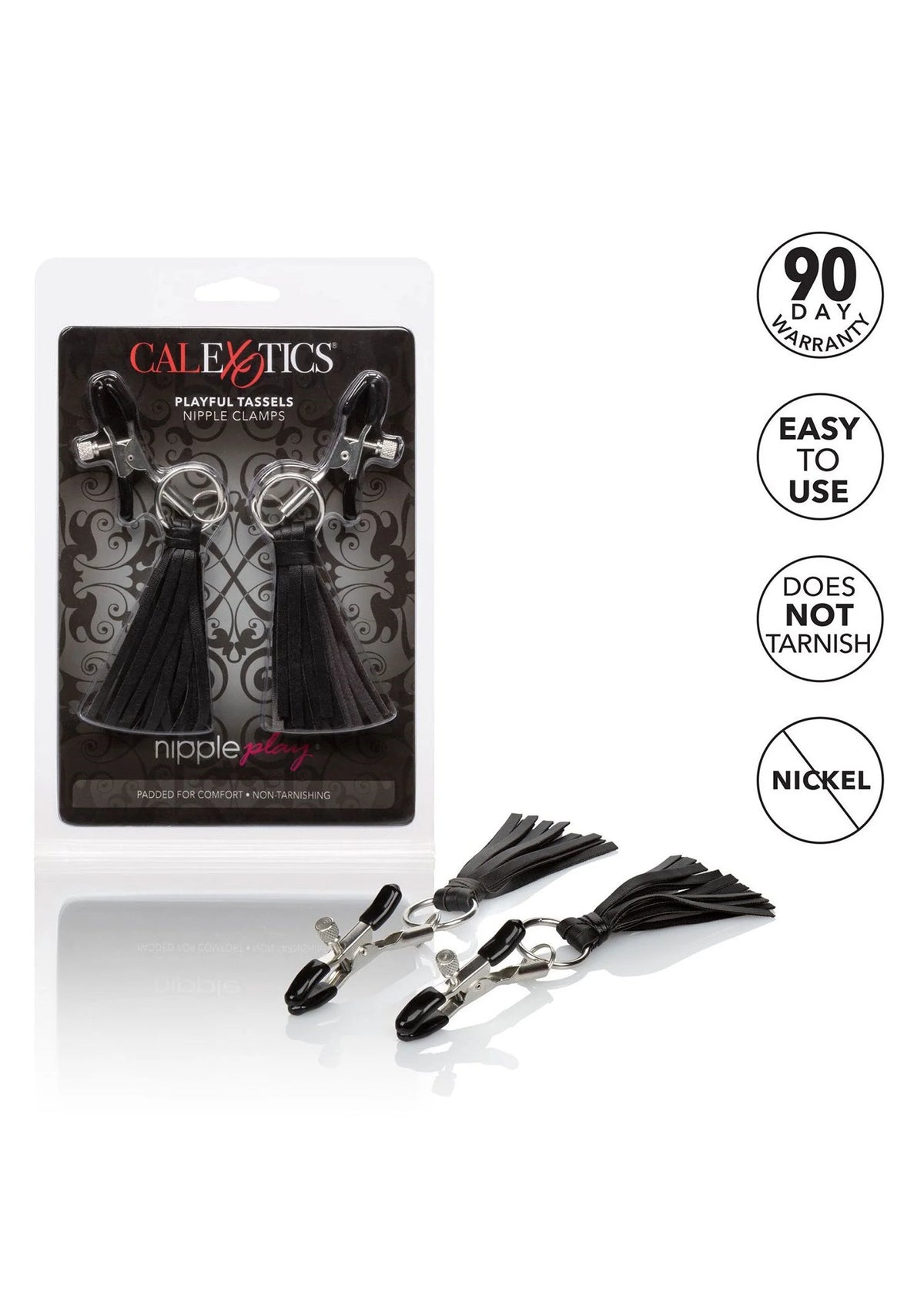 Bestel: Playful Tassels Nipple Clamps - bij Happytoys.nl, happytoys.be, Happytoys.ae: erotische sex webshop | liever Happy dan Easy ⭐⭐⭐⭐⭐