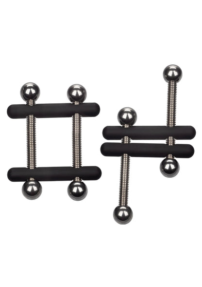 Bestel: Nipple Grips Power Grip Crossbar Nipple Vices by CalExotics - bij Happytoys: de erotische sex webshop | liever Happy dan Easy ⭐⭐⭐⭐⭐