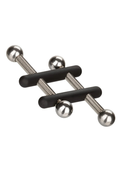 Bestel: Nipple Grips Power Grip Crossbar Nipple Vices by CalExotics - bij Happytoys: de erotische sex webshop | liever Happy dan Easy ⭐⭐⭐⭐⭐