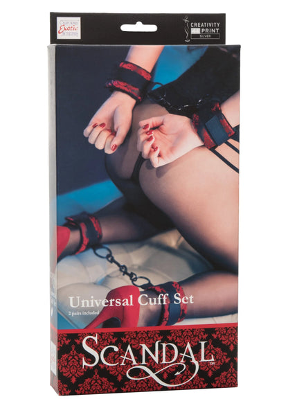 Bestel: Scandal Universal Cuff Set by CalExotics - bij Happytoys: de erotische sex webshop | liever Happy dan Easy ⭐⭐⭐⭐⭐