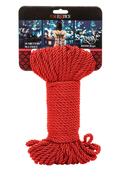 Bestel: Scandal BDSM Rope 30 Meter by CalExotics Scandal - bij Happytoys: de erotische sex webshop | liever Happy dan Easy ⭐⭐⭐⭐⭐
