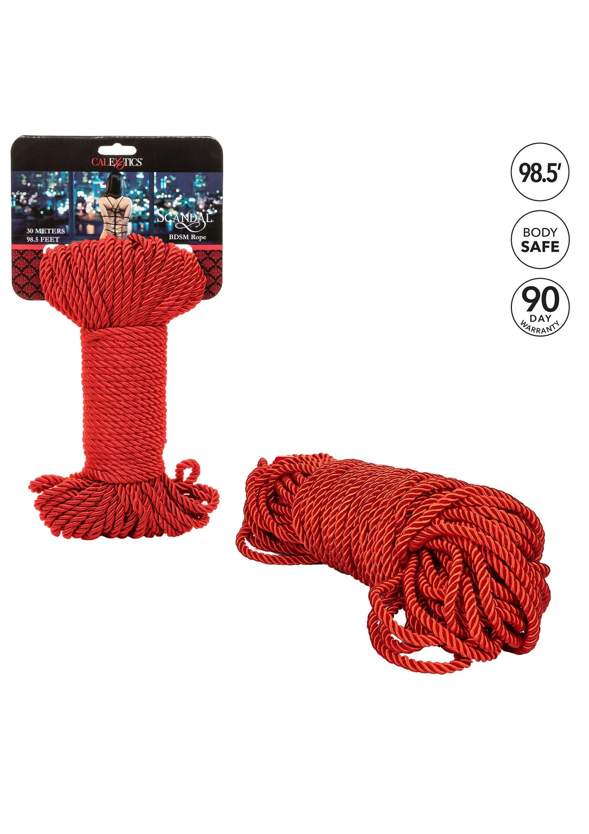 Bestel: Scandal BDSM Rope 30 Meter by CalExotics Scandal - bij Happytoys: de erotische sex webshop | liever Happy dan Easy ⭐⭐⭐⭐⭐