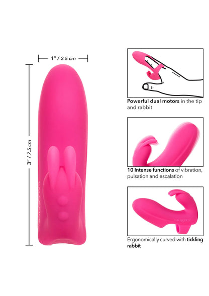 Bestel: Mini Marvels Silicone Marvelous Pleaser vibrator by CalExotics - bij Happytoys.nl, happytoys.be, Happytoys.ae: erotische sex webshop | liever Happy dan Easy ⭐⭐⭐⭐⭐