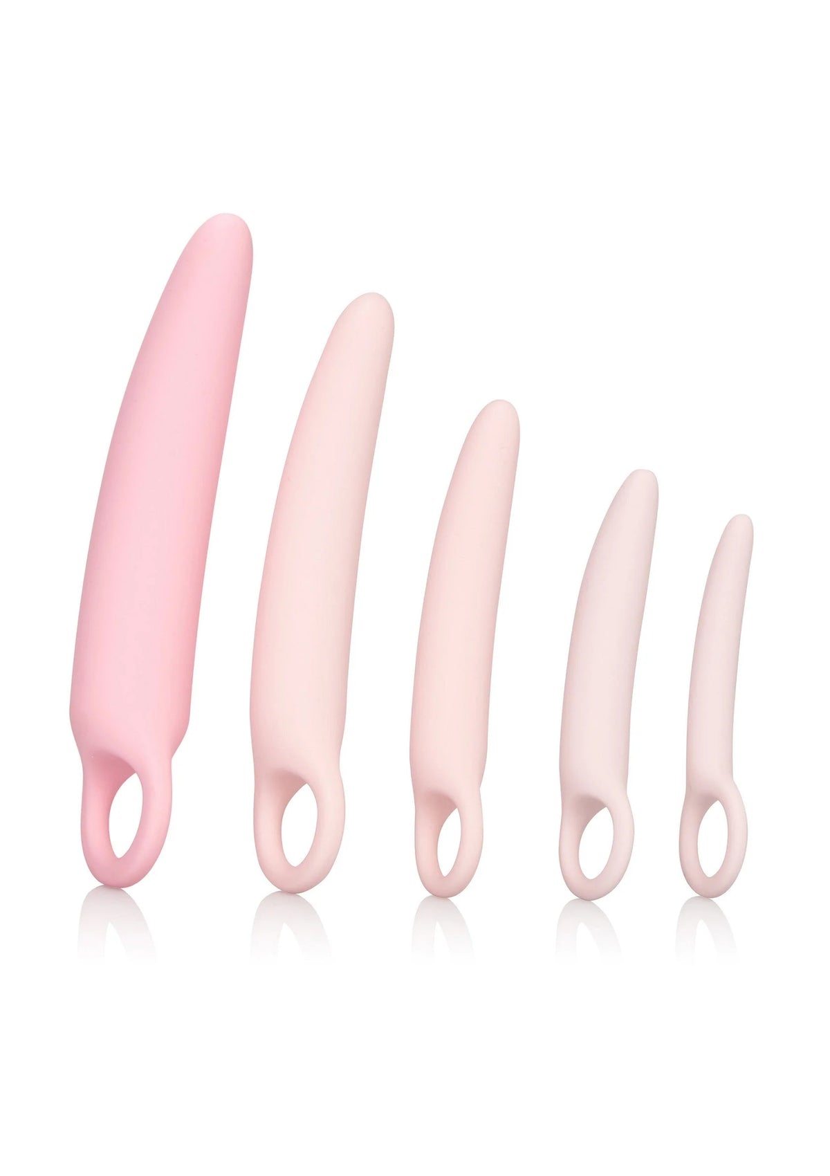 Bestel: Inspire Silicone Dilator Kit 5 - Piece Set CalExotics - bij Happytoys.nl, happytoys.be, Happytoys.ae: erotische sex webshop | liever Happy dan Easy ⭐⭐⭐⭐⭐