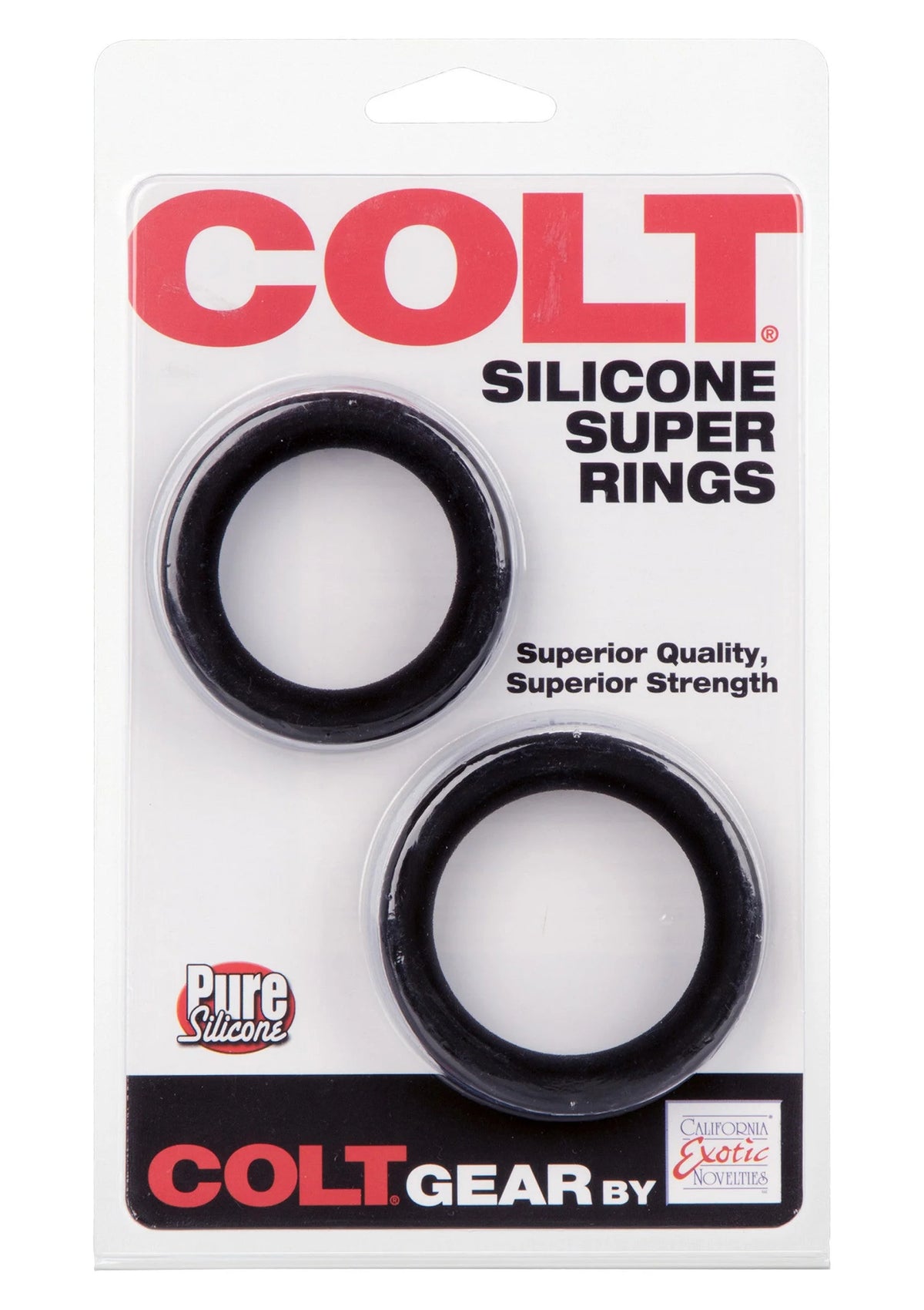 Bestel: COLT Silicone Super Rings by CalExotics - bij Happytoys.nl, happytoys.be, Happytoys.ae: erotische sex webshop | liever Happy dan Easy ⭐⭐⭐⭐⭐