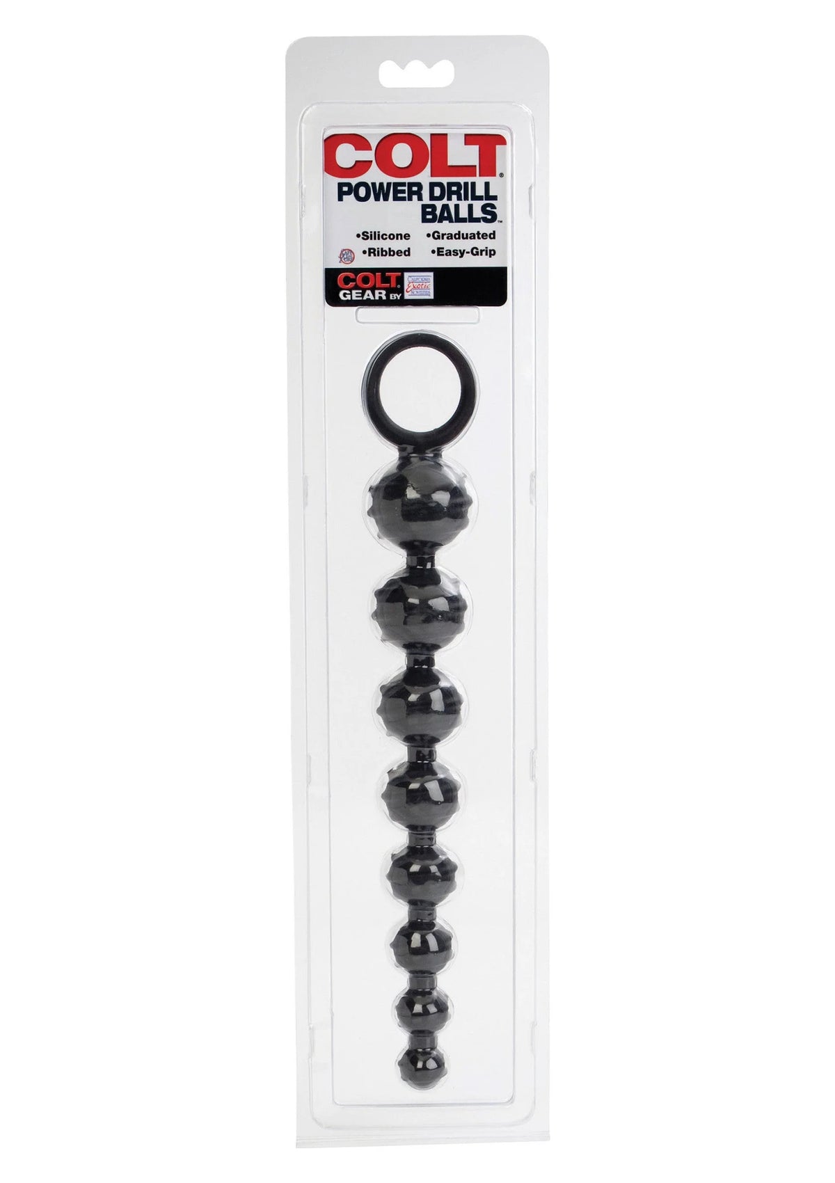 Bestel: COLT Power Drill Balls Anal Beads by CalExotics - bij Happytoys.nl, happytoys.be, Happytoys.ae: erotische sex webshop | liever Happy dan Easy ⭐⭐⭐⭐⭐
