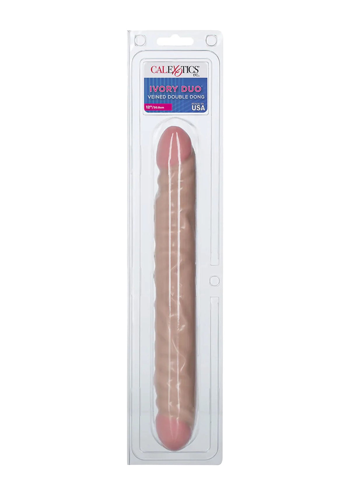 Bestel: Veined Double Dong 12 inch - bij Happytoys.nl, happytoys.be, Happytoys.ae: erotische sex webshop | liever Happy dan Easy ⭐⭐⭐⭐⭐