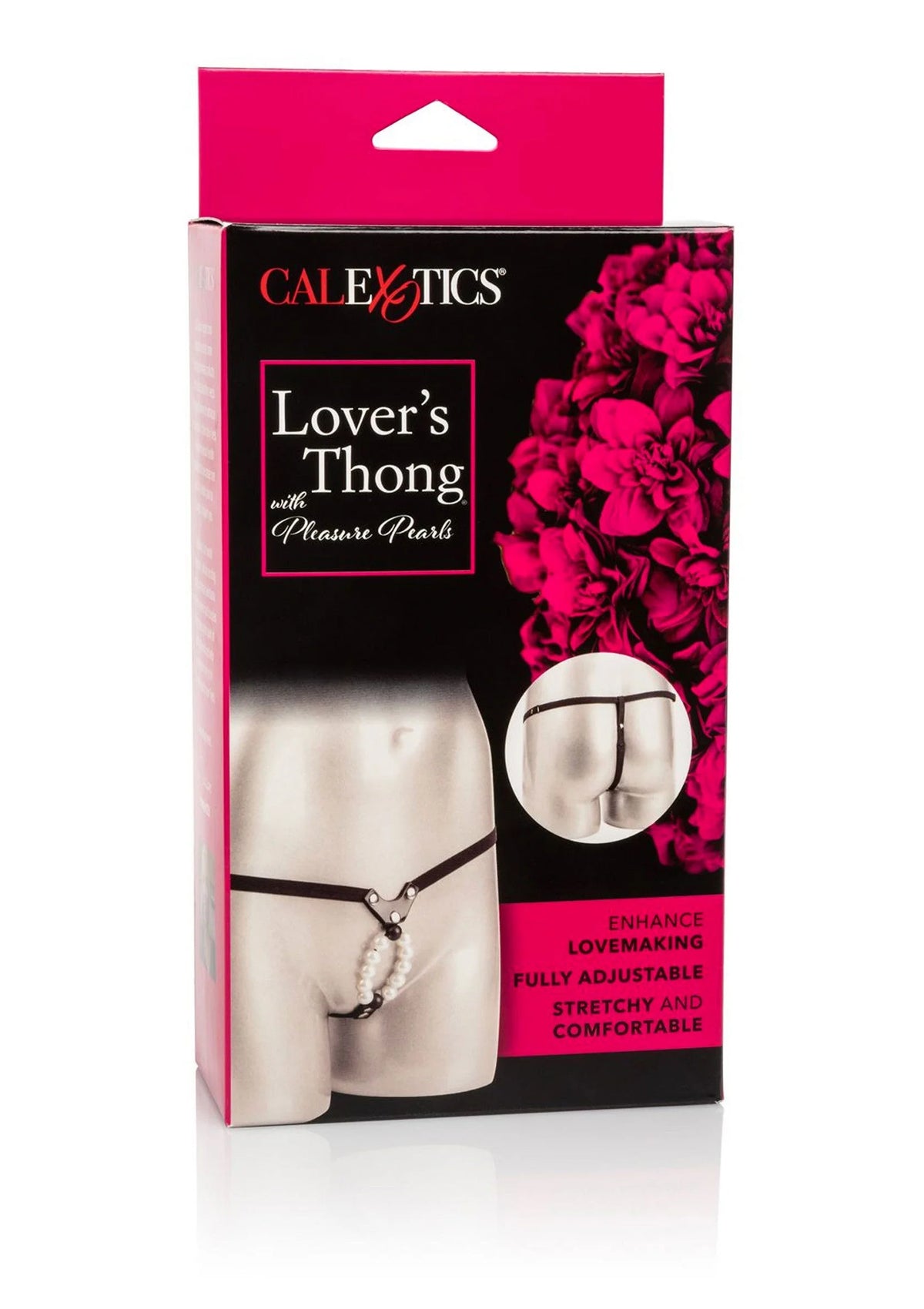 Bestel: Lover's Thong with Pleasure Pearls by CalExotics - bij Happytoys.nl, happytoys.be, Happytoys.ae: erotische sex webshop | liever Happy dan Easy ⭐⭐⭐⭐⭐