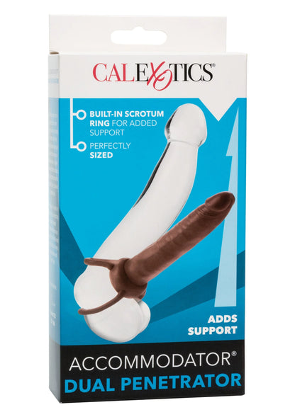 Bestel: Accommodator dual Penetrator by CalExotics Extensions - bij Happytoys: de erotische sex webshop | liever Happy dan Easy ⭐⭐⭐⭐⭐
