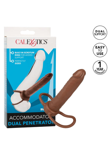 Bestel: Accommodator dual Penetrator by CalExotics Extensions - bij Happytoys: de erotische sex webshop | liever Happy dan Easy ⭐⭐⭐⭐⭐