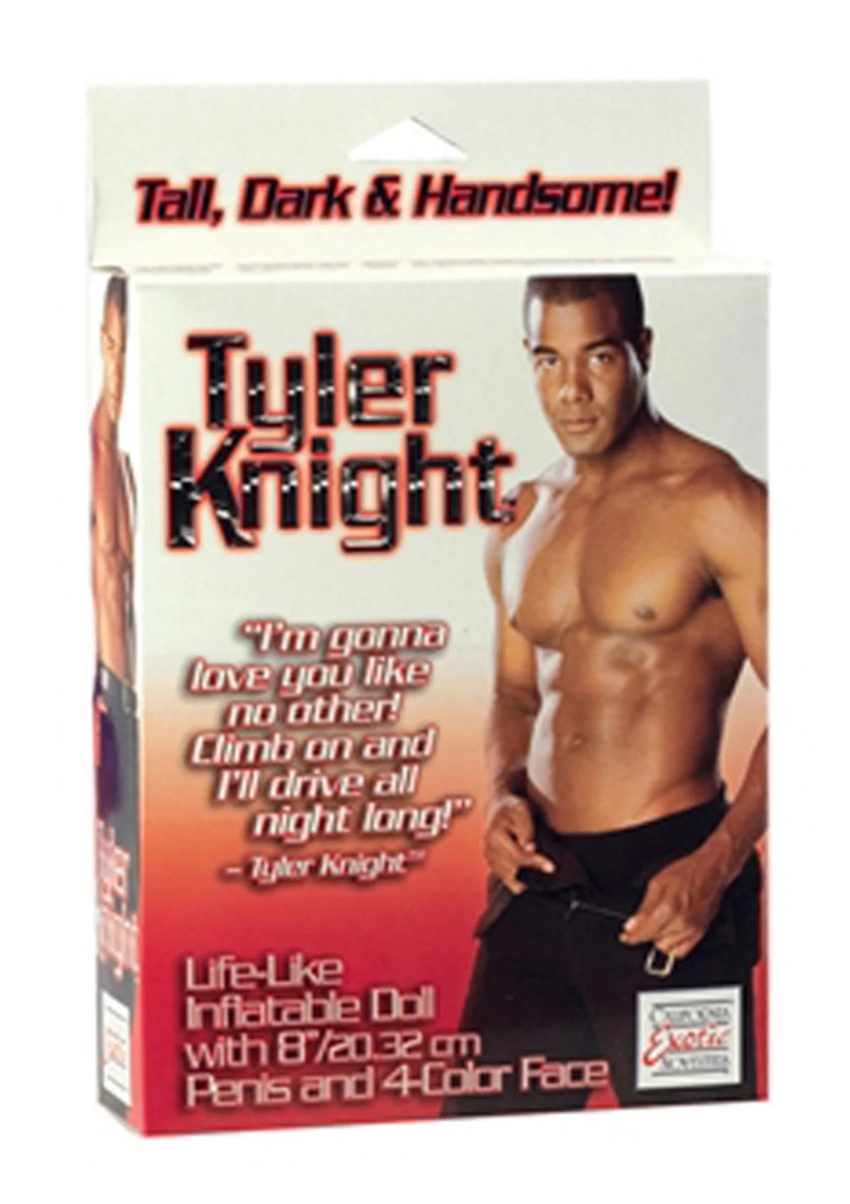 Bestel: Tyler Knight by CalExotics - bij Happytoys.nl, happytoys.be, Happytoys.ae: erotische sex webshop | liever Happy dan Easy ⭐⭐⭐⭐⭐ - Default Title - 13348 - BLACK