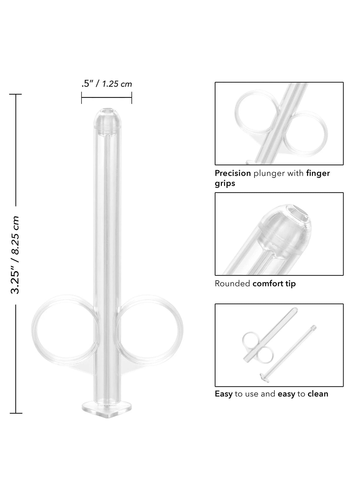 Bestel: Lube Tube 2 pcs by CalExotics Water Systems - bij Happytoys: de erotische sex webshop | liever Happy dan Easy ⭐⭐⭐⭐⭐