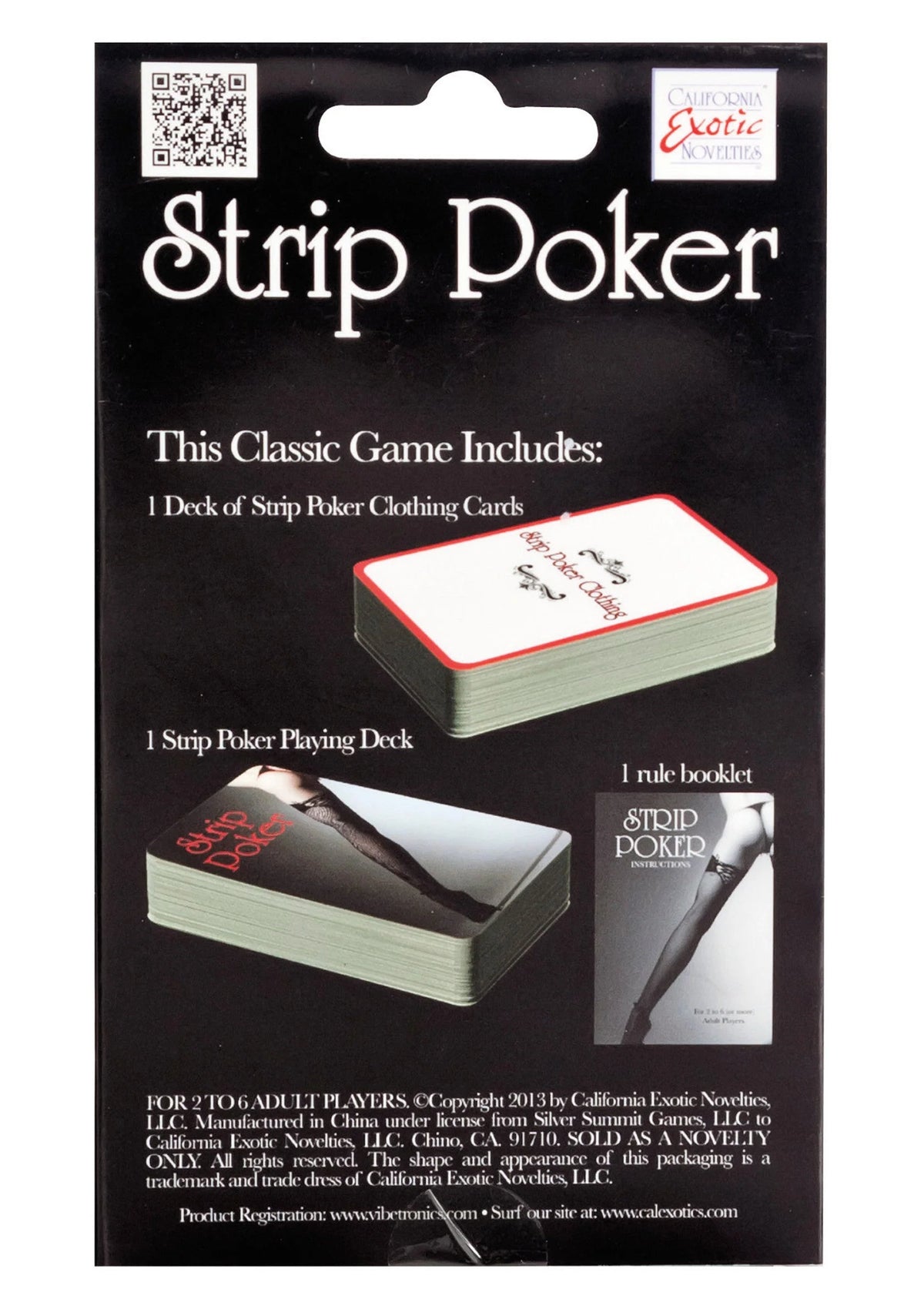 Bestel: Strip Poker by CalExotics - bij Happytoys.nl, happytoys.be, Happytoys.ae: erotische sex webshop | liever Happy dan Easy ⭐⭐⭐⭐⭐