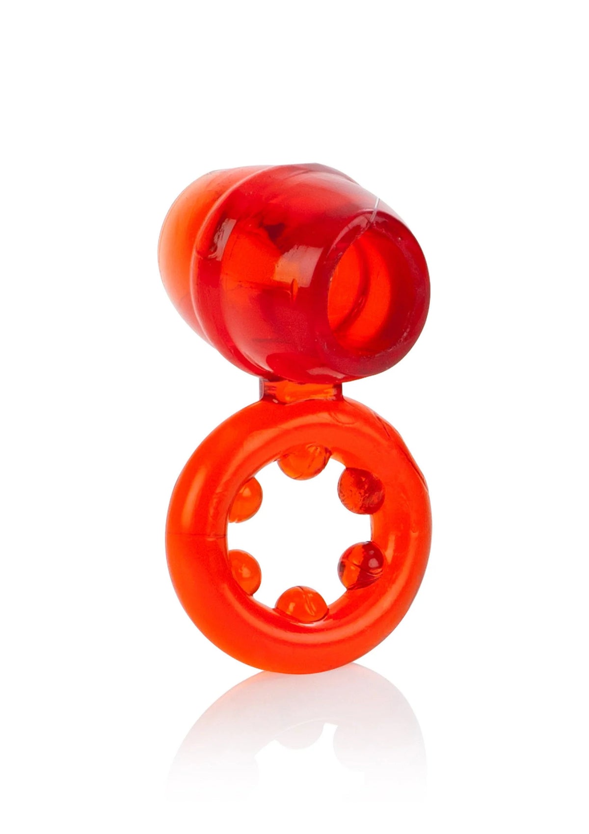 Bestel: Dual Support Magnum Ring by CalExotics - bij Happytoys.nl, happytoys.be, Happytoys.ae: erotische sex webshop | liever Happy dan Easy ⭐⭐⭐⭐⭐ - Default Title - 13370 - RED