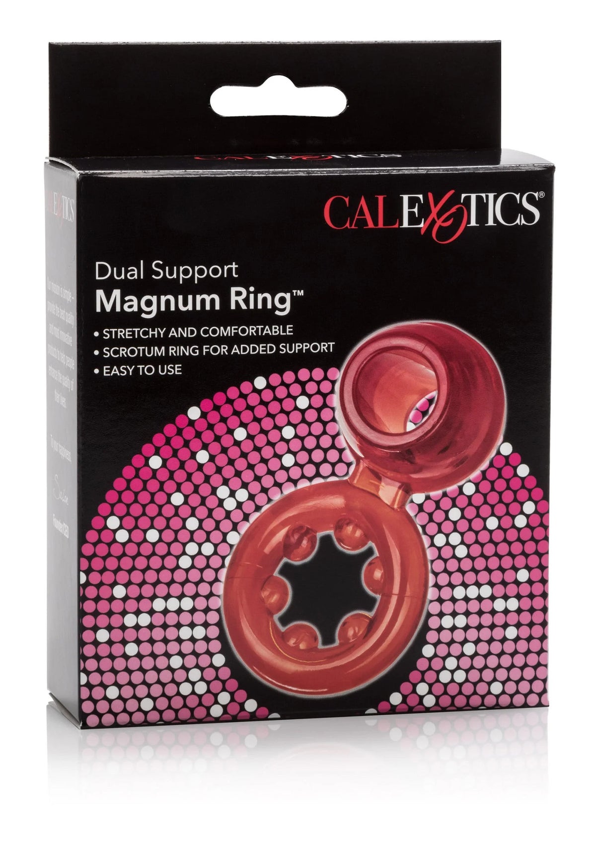 Bestel: Dual Support Magnum Ring by CalExotics - bij Happytoys.nl, happytoys.be, Happytoys.ae: erotische sex webshop | liever Happy dan Easy ⭐⭐⭐⭐⭐