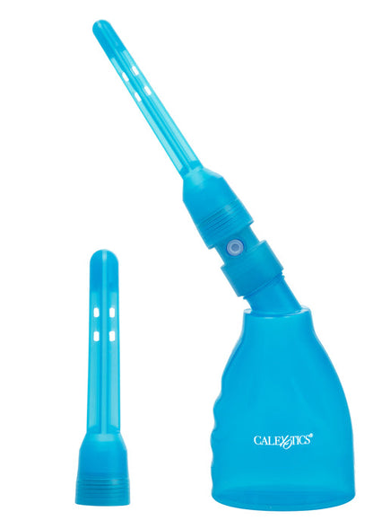 Bestel: One - Way Ultimate Douche by CalExotics Water Systems - bij Happytoys.nl, happytoys.be, Happytoys.ae: erotische sex webshop | liever Happy dan Easy ⭐⭐⭐⭐⭐ - Blauw - 13374 - BLUE