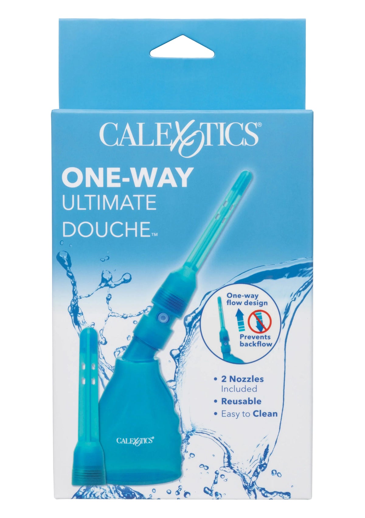 Bestel: One - Way Ultimate Douche by CalExotics Water Systems - bij Happytoys.nl, happytoys.be, Happytoys.ae: erotische sex webshop | liever Happy dan Easy ⭐⭐⭐⭐⭐