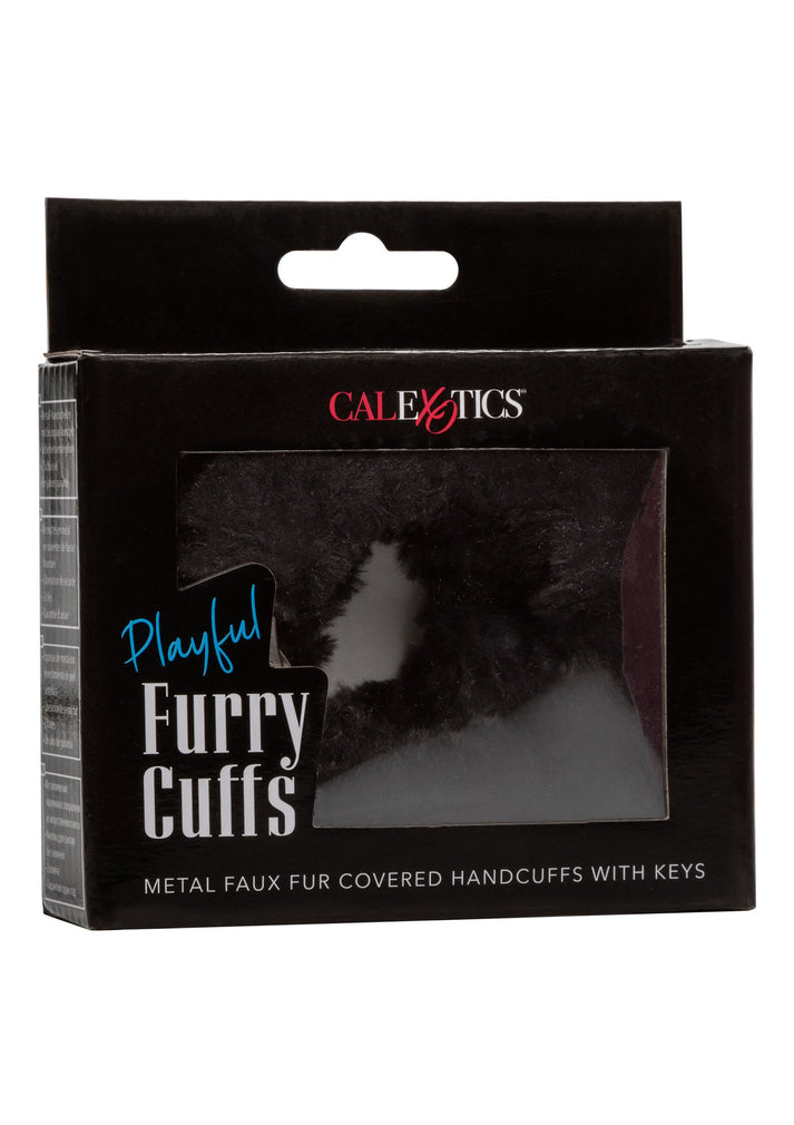 Bestel: Playful Furry Cuffs by CalExotics - bij Happytoys.nl, happytoys.be, Happytoys.ae: erotische sex webshop | liever Happy dan Easy ⭐⭐⭐⭐⭐