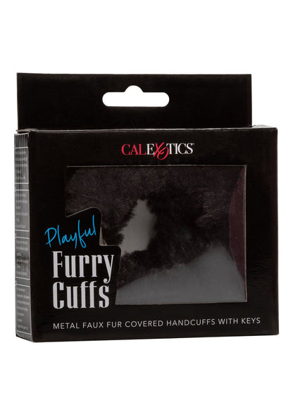 Bestel: Playful Furry Cuffs by CalExotics - bij Happytoys.nl, happytoys.be, Happytoys.ae: erotische sex webshop | liever Happy dan Easy ⭐⭐⭐⭐⭐