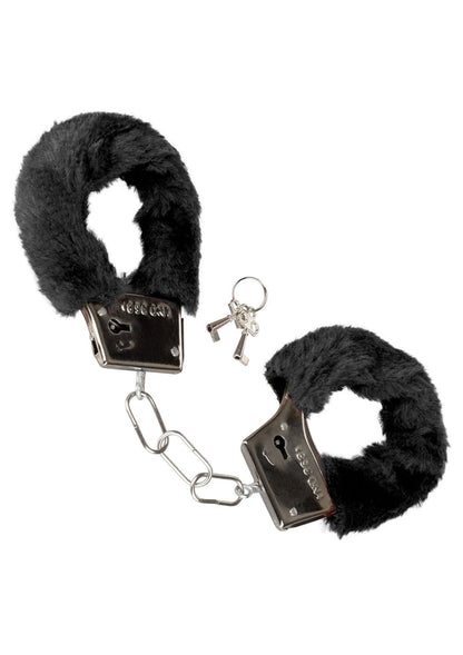 Bestel: Playful Furry Cuffs by CalExotics - bij Happytoys.nl, happytoys.be, Happytoys.ae: erotische sex webshop | liever Happy dan Easy ⭐⭐⭐⭐⭐