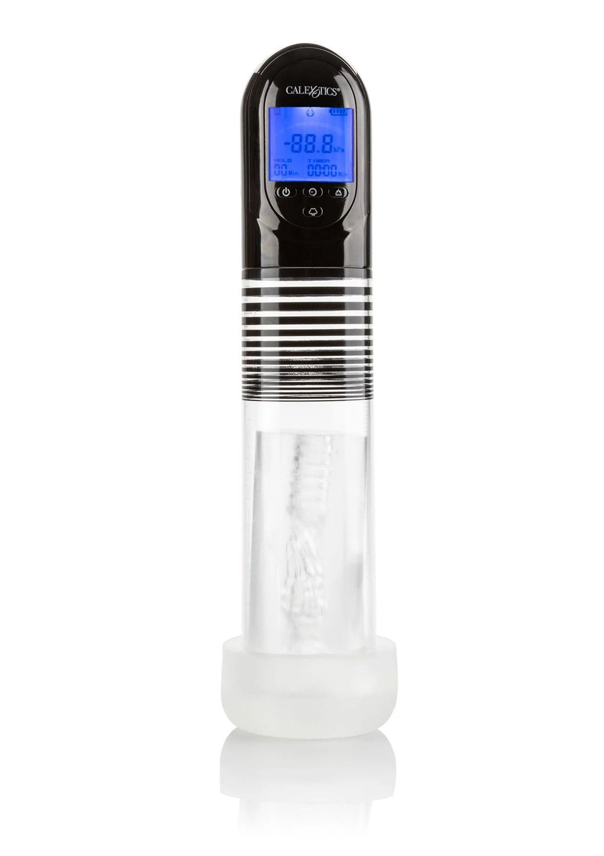 Bestel: Advanced Automatic Smart Penis Pump by CalExotics Optimum Series - bij Happytoys: de erotische sex webshop | liever Happy dan Easy ⭐⭐⭐⭐⭐