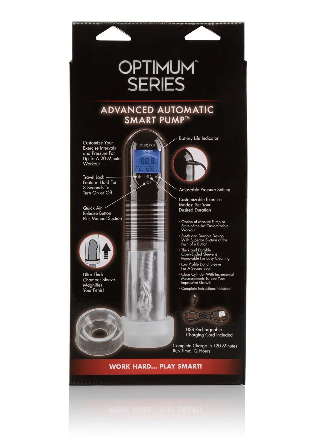 Bestel: Advanced Automatic Smart Penis Pump by CalExotics Optimum Series - bij Happytoys: de erotische sex webshop | liever Happy dan Easy ⭐⭐⭐⭐⭐