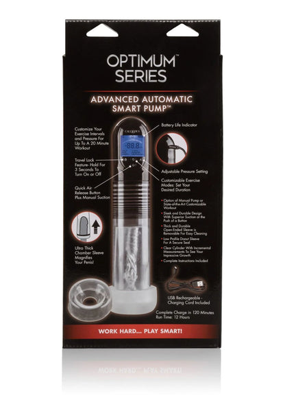 Bestel: Advanced Automatic Smart Penis Pump by CalExotics Optimum Series - bij Happytoys: de erotische sex webshop | liever Happy dan Easy ⭐⭐⭐⭐⭐
