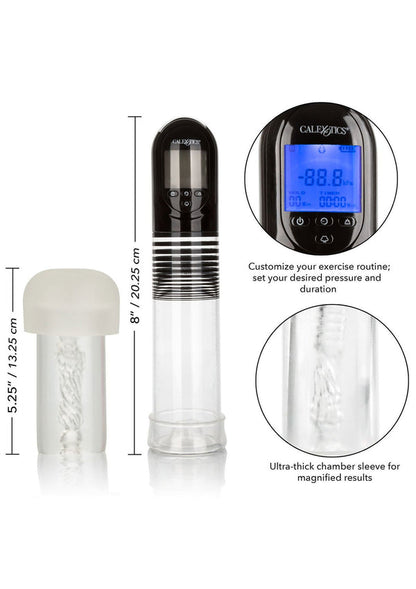 Bestel: Advanced Automatic Smart Penis Pump by CalExotics Optimum Series - bij Happytoys: de erotische sex webshop | liever Happy dan Easy ⭐⭐⭐⭐⭐
