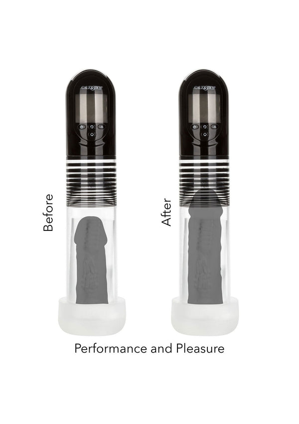 Bestel: Advanced Automatic Smart Penis Pump by CalExotics Optimum Series - bij Happytoys: de erotische sex webshop | liever Happy dan Easy ⭐⭐⭐⭐⭐