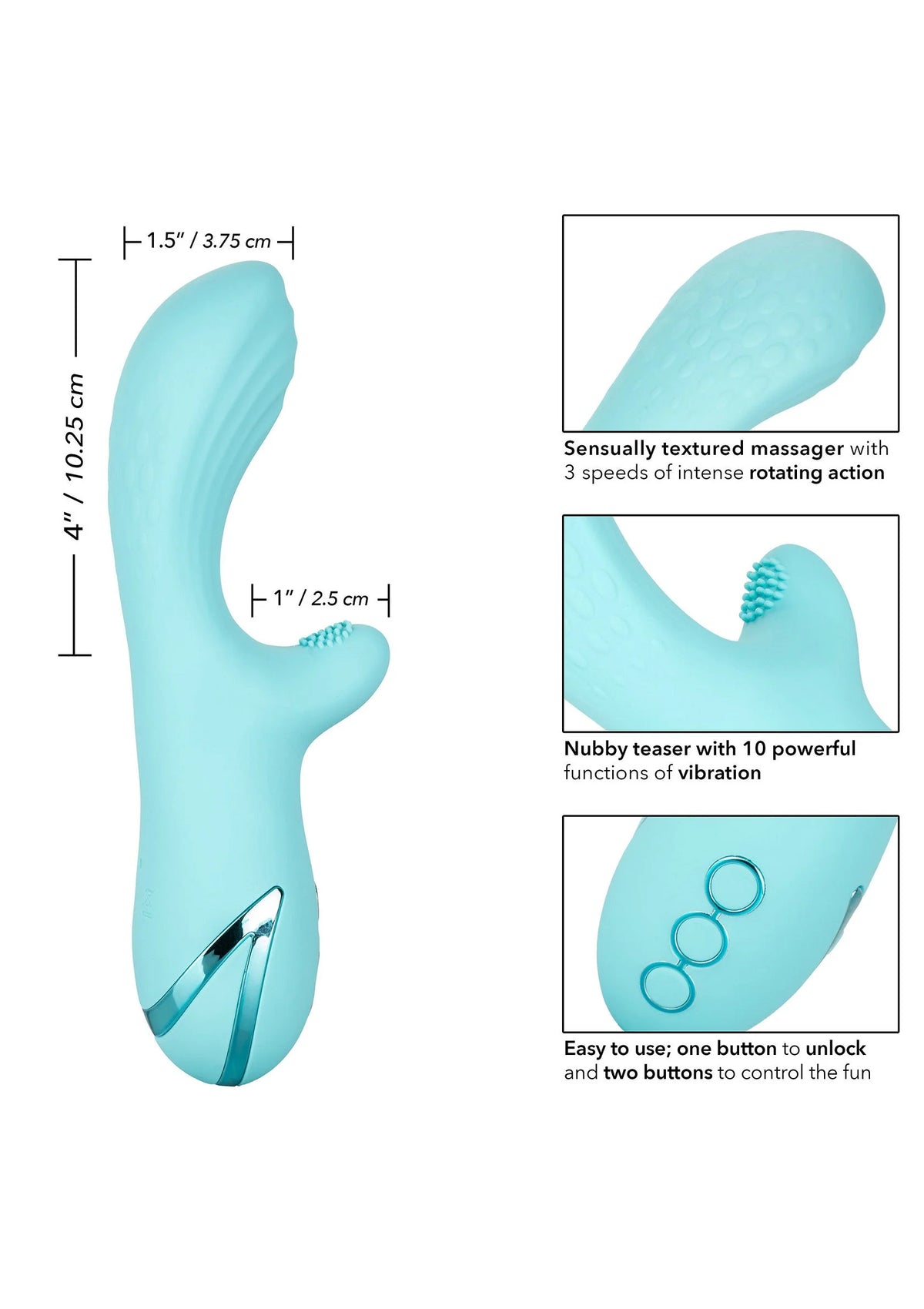 Bestel: Catalina Climaxer Vibrator by CalExotics by California Dreaming - bij Happytoys.nl, happytoys.be, Happytoys.ae: erotische sex webshop | liever Happy dan Easy ⭐⭐⭐⭐⭐
