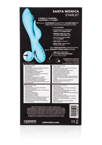 Bestel: California Dreaming Santa Monica Starlet by CalExotics - bij Happytoys.nl, happytoys.be, Happytoys.ae: erotische sex webshop | liever Happy dan Easy ⭐⭐⭐⭐⭐