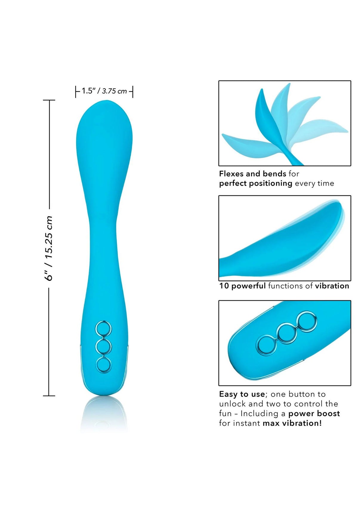 Bestel: California Dreaming Palm Springs Pleaser by CalExotics - bij Happytoys.nl, happytoys.be, Happytoys.ae: erotische sex webshop | liever Happy dan Easy ⭐⭐⭐⭐⭐