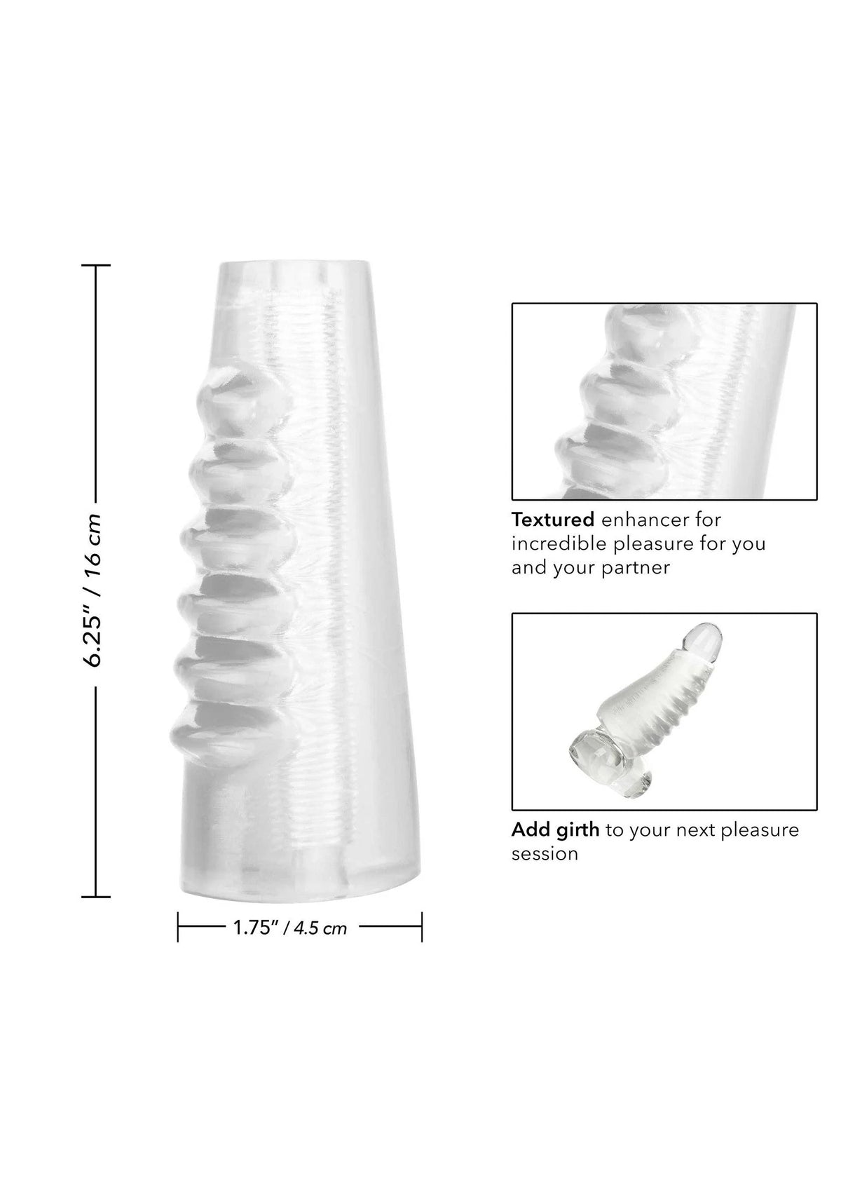 Bestel: Hot Rod Xtreme Enhancer by CalExotics Extensions - penis extensions bij Happytoys: de erotische sex webshop | liever Happy dan Easy ⭐⭐⭐⭐⭐