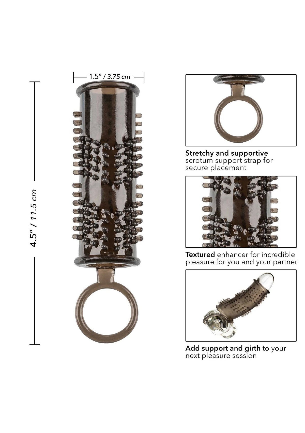 Bestel: Pleasure Enhancer  by CalExotics - bij Happytoys.nl, happytoys.be, Happytoys.ae: erotische sex webshop | liever Happy dan Easy ⭐⭐⭐⭐⭐